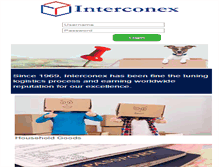 Tablet Screenshot of interconex.com